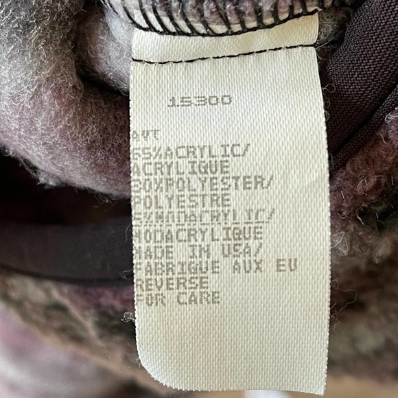 Vintage Woolrich Fair Isle 1/4 Zip Up Pull Over Sweater Made In USA Size L - Picture 6 of 8